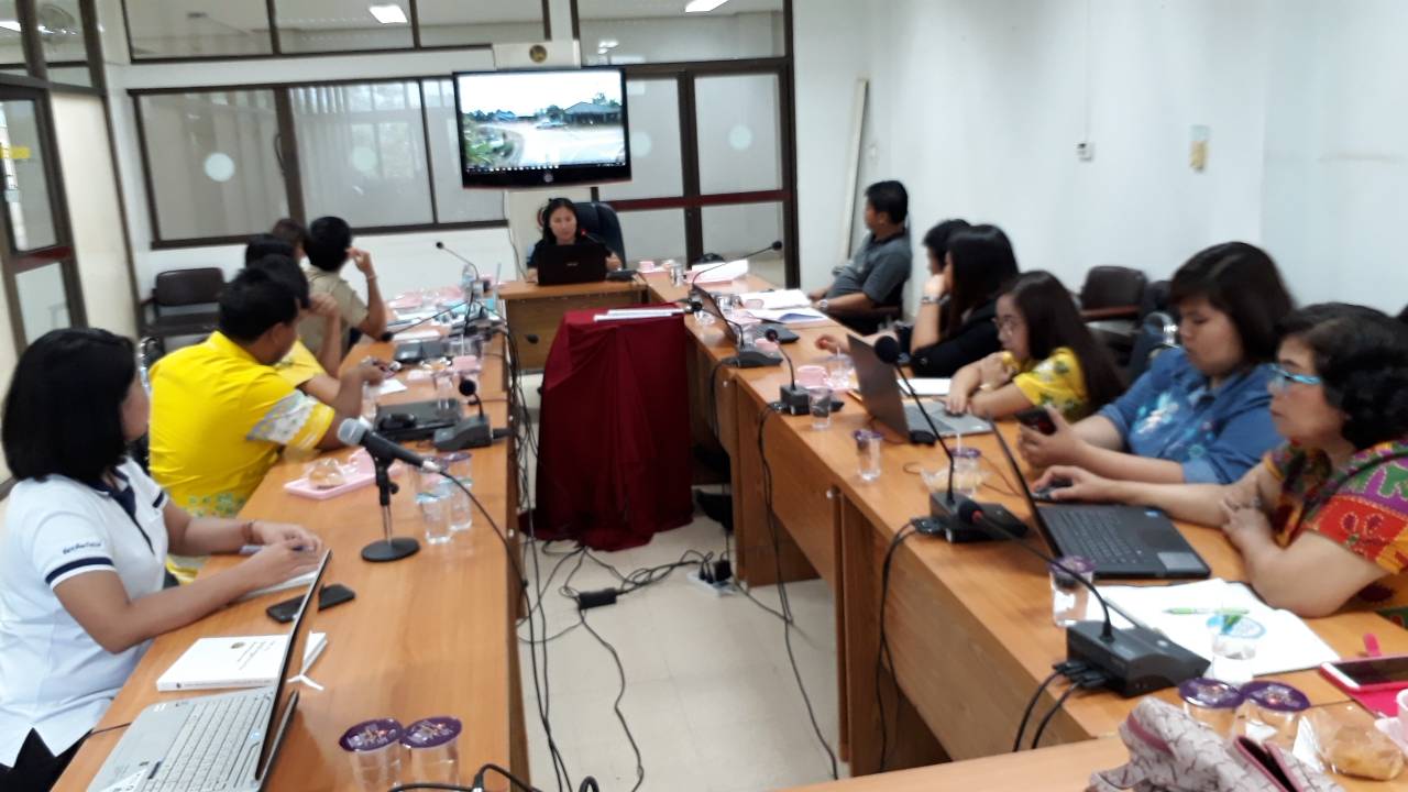 @ปราจีนบุรี:สำนักงานพัฒนาชุมชนจังหวัดปราจีนบุรีจัดประชุมเชิงปฏิบัติการ การจัดทำ VDR/TDR/หมู่บ้านสารสนเทศชุมชน