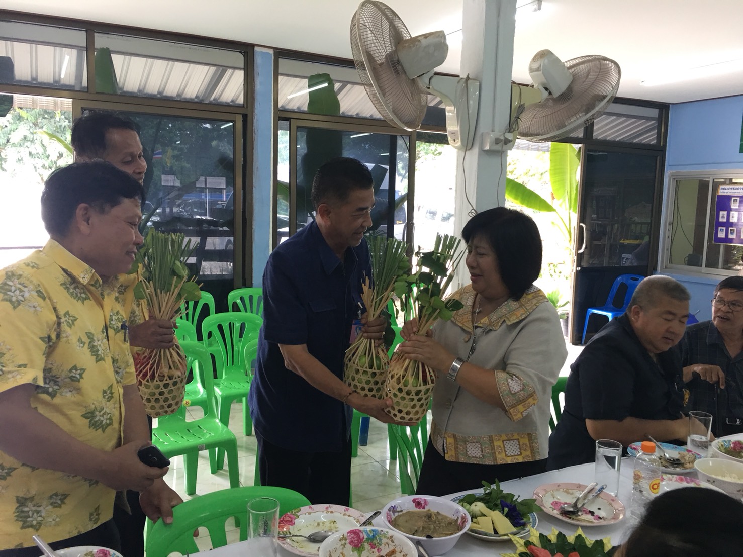 การคัดสรรหมู่บ้านเศรษฐกิจพอเพียง “อยู่เย็น เป็นสุข” และกิจกรรมพัฒนาชุมชนดีเด่นระดับจังหวัด วันที่ 2 อำเภอนาดี
