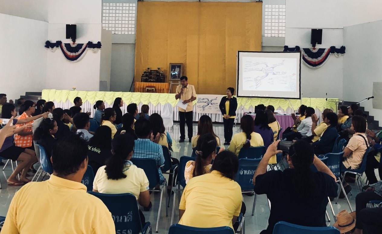 อำเภอนาดี จังหวัดปราจีนบุรี ดำเนินงานโครงการประชุมเตรียมความพร้อมคณะทำงานขับเคลื่อนชุม ชนท่องเที่ยว OTOP นวัตวิถี ปี 2561