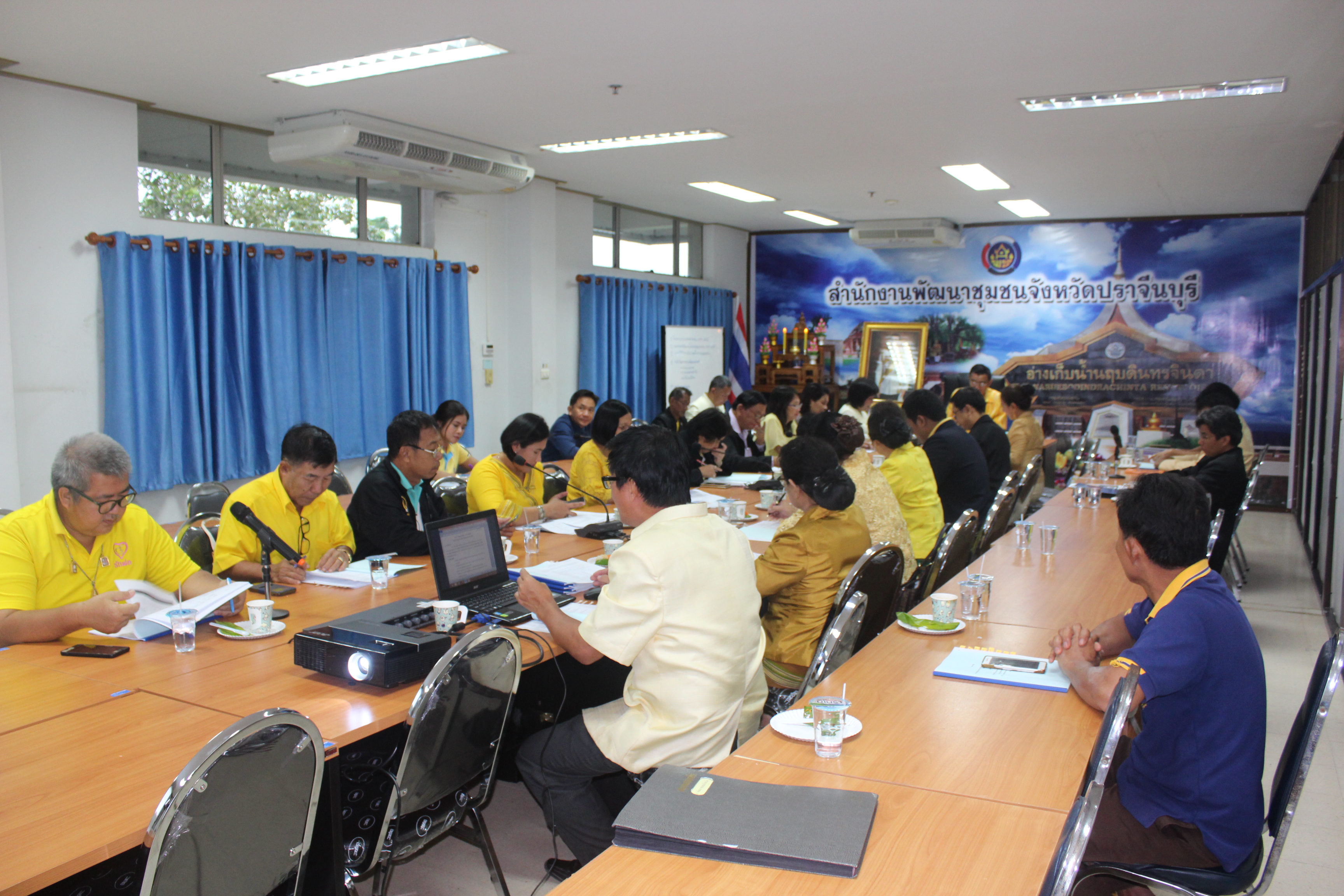พช.ปราจีนบุรีประชุมโครงการสนับสนุนคณะอนุกรรมการหนึ่งตำบล หนึ่งผลิตภัณฑ์ ระดับจังหวัดปราจีนบุรี และผู้ที่เกี่ยวข้อง เพื่อสร้างความรู้ความเข้าใจแนวทางการขับเคลื่อนโครงการชุมชนท่องเที่ยว OTOP นวัตวิถี ปี 2561