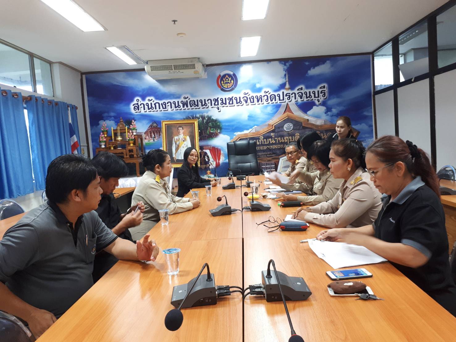 จังหวัดปราจีนบุรีคัดเลือกข้าราชการเข้ารับการอบรมหลักสูตรนักบริหารงานพัฒนาชุมชน (นบพ.) ประจำปีงบประมาณ พ.ศ. 2562