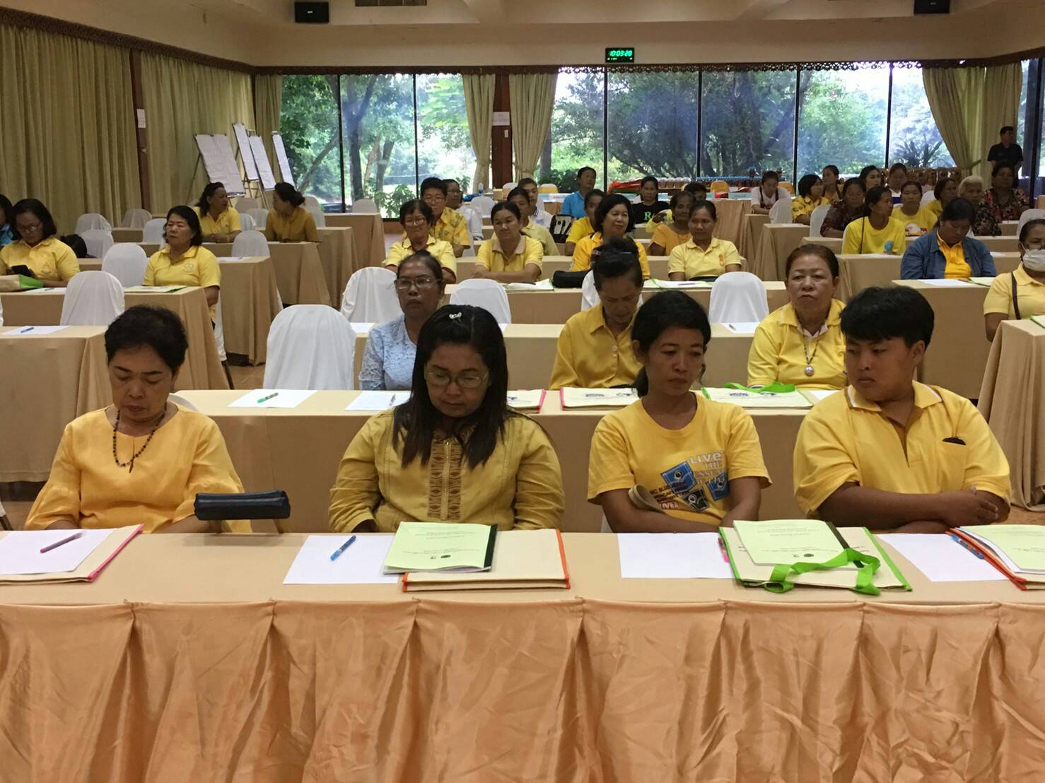 โครงการประชุมเชิงปฏิบัติการบริหารจัดการหนี้ค้างชำระกองทุนพัฒนาบทบาทสตรี