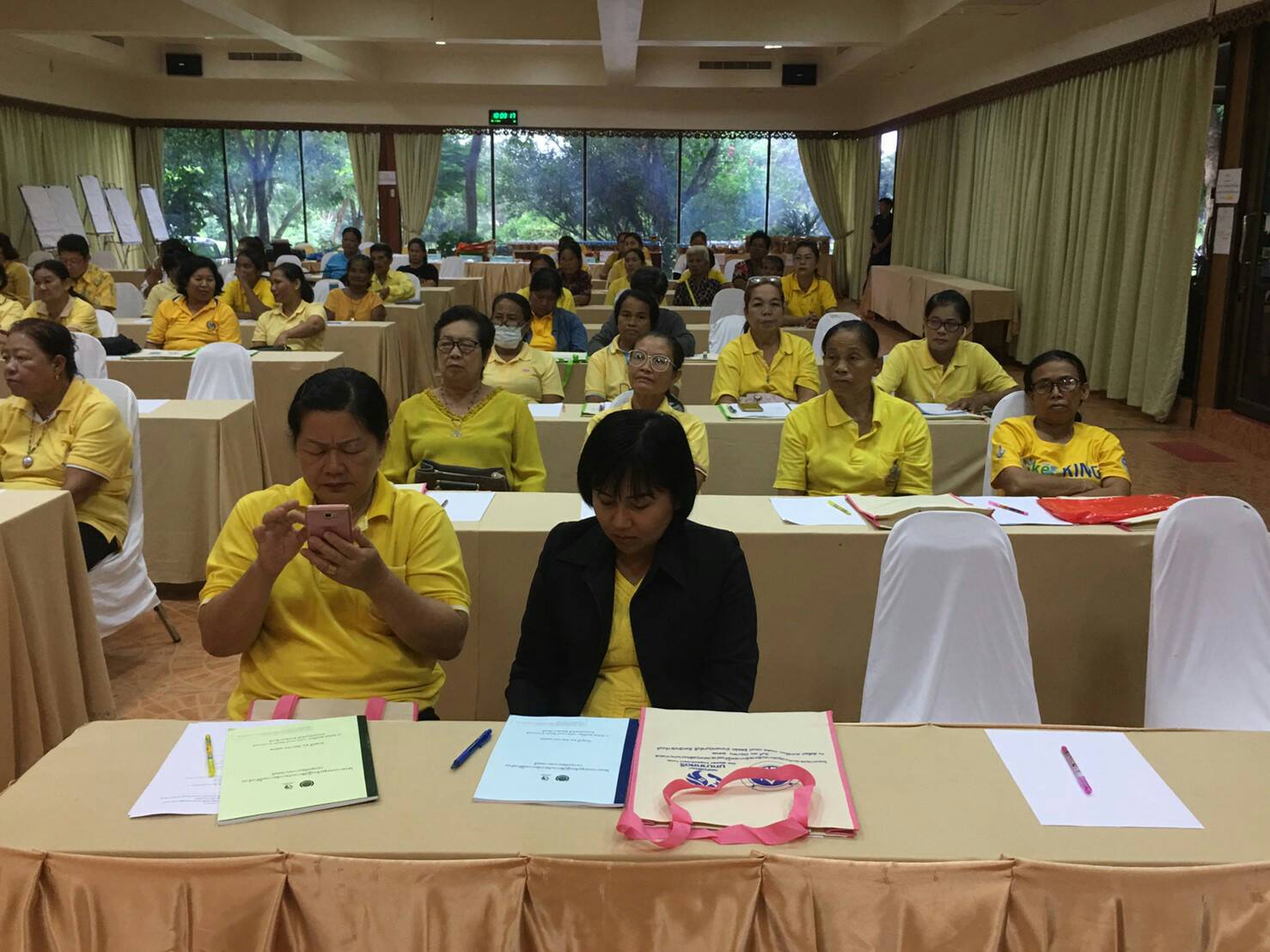 โครงการประชุมเชิงปฏิบัติการบริหารจัดการหนี้ค้างชำระกองทุนพัฒนาบทบาทสตรี