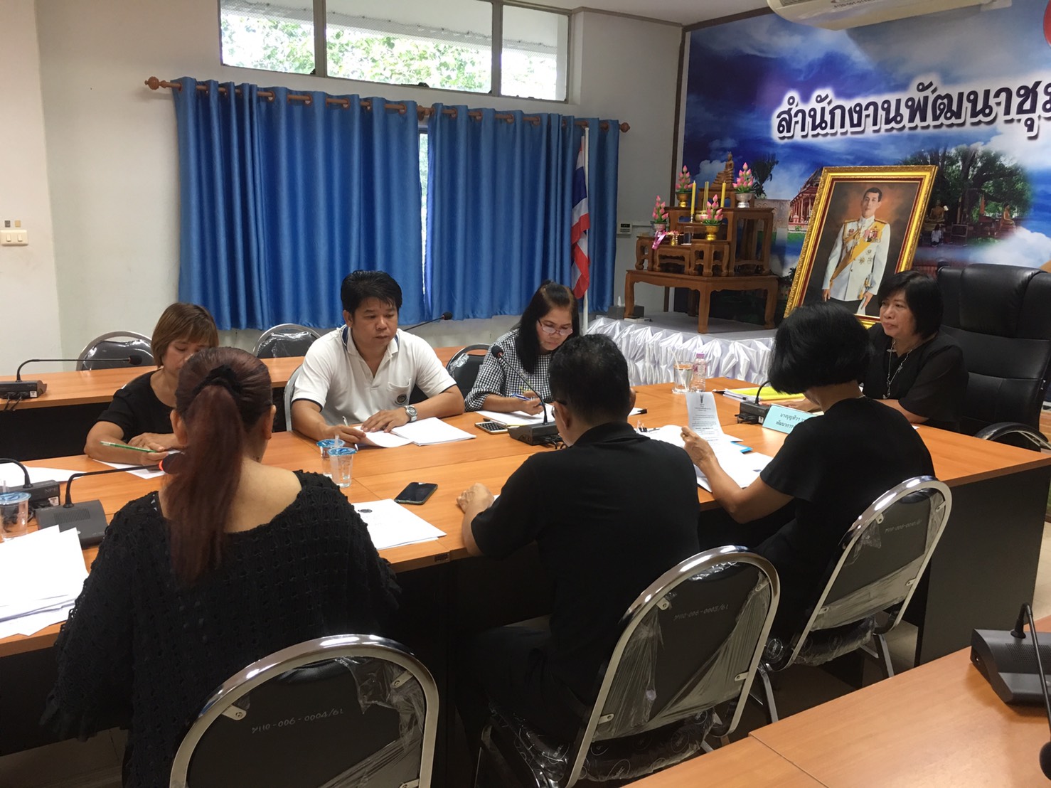 ประชุมคณะทำงานขับเคลื่อนโครงการพัฒนาชุมชนปราจีนบุรี ใสสะอาด ประจำปีงบประมาณ พ.ศ. 2562