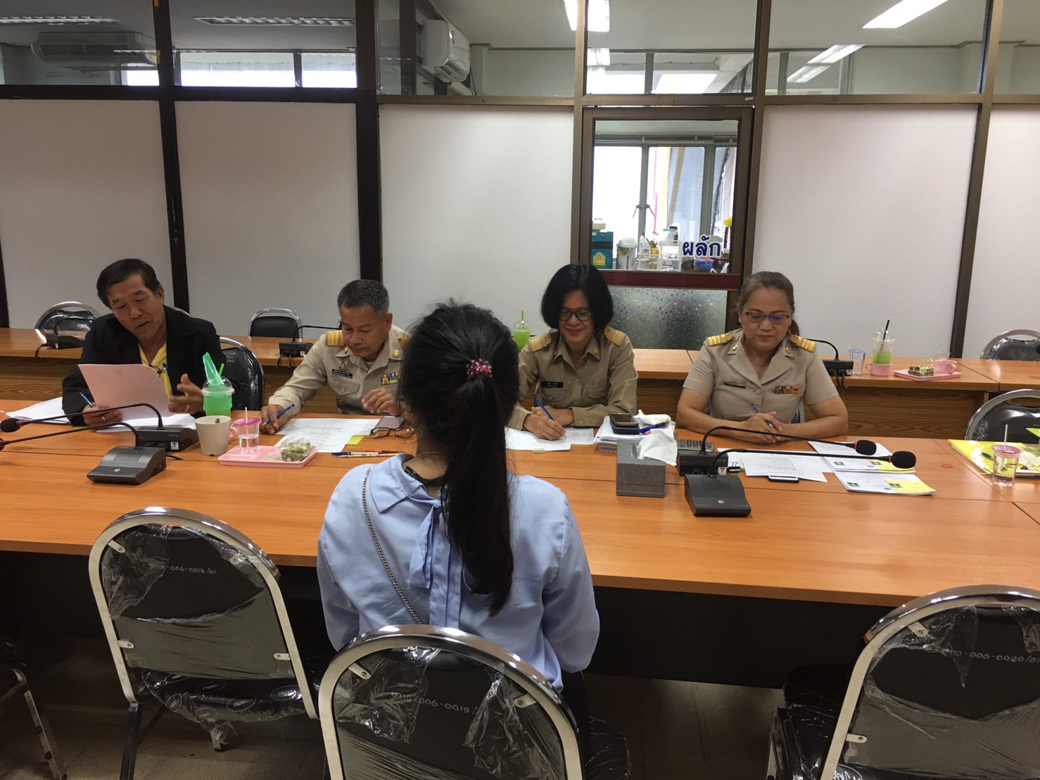 การสอบภาคความเหมาะสมกับตำแหน่ง(สอบสัมภาษณ์)คัดเลือกบุคคลเพื่อแต่งตั้งเป็นอาสาพัฒนา (อสพ.) รุ่นที่ 71 ประจำปีงบประมาณ พ.ศ. 2563