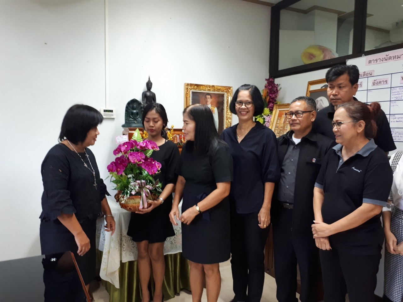 แสดงความยินดีกับพัฒนาการจังหวัดปราจีนบุรี  เข้าอบรมหลักสูตร นปส. รุ่นที่ 73 ประจำปีงบประมาณ พ.ศ. 2562