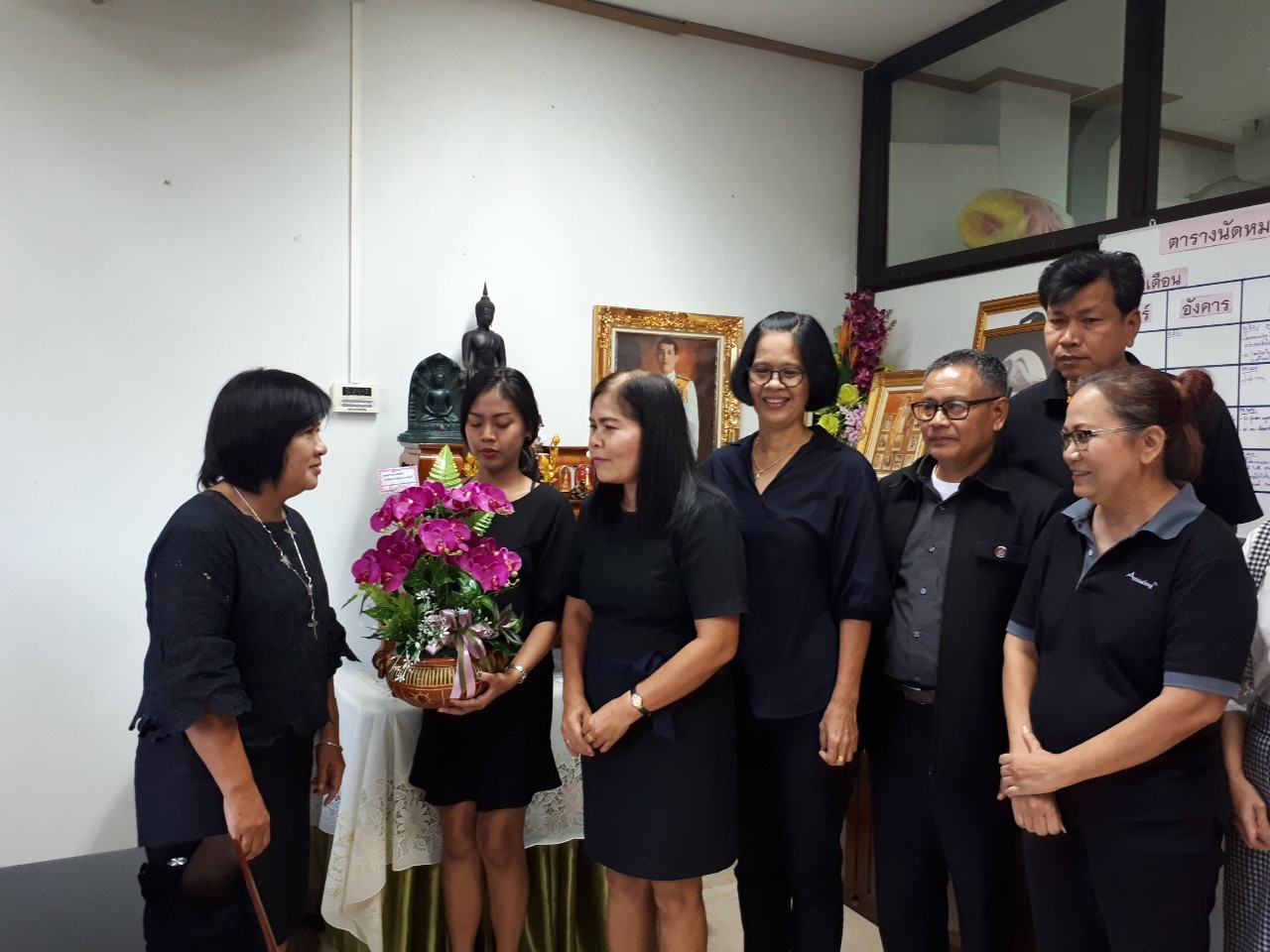 แสดงความยินดีกับพัฒนาการจังหวัดปราจีนบุรี  เข้าอบรมหลักสูตร นปส. รุ่นที่ 73 ประจำปีงบประมาณ พ.ศ. 2562