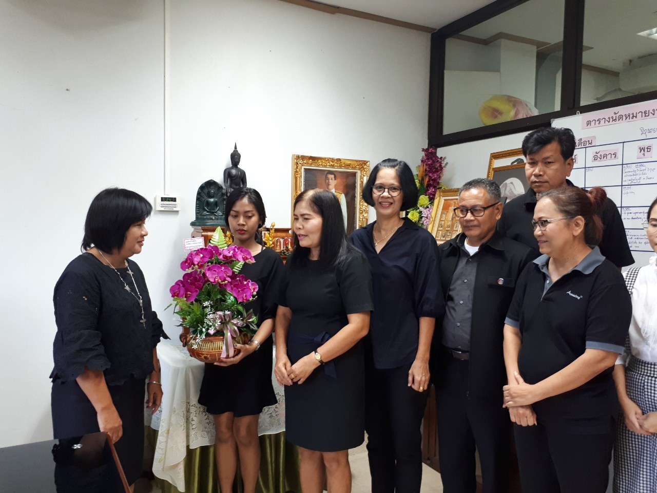 แสดงความยินดีกับพัฒนาการจังหวัดปราจีนบุรี  เข้าอบรมหลักสูตร นปส. รุ่นที่ 73 ประจำปีงบประมาณ พ.ศ. 2562