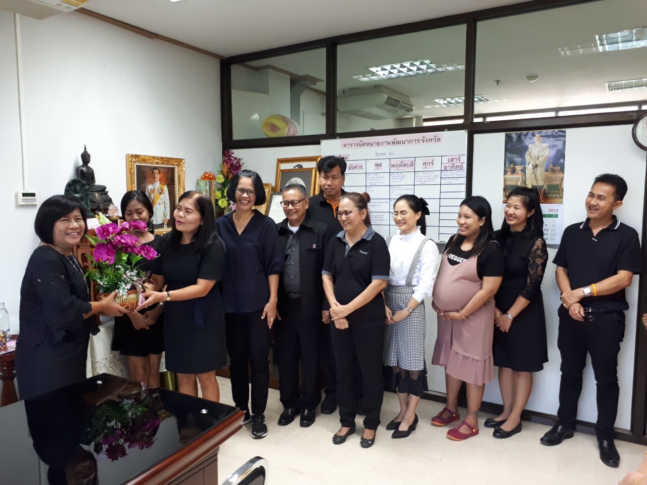แสดงความยินดีกับพัฒนาการจังหวัดปราจีนบุรี  เข้าอบรมหลักสูตร นปส. รุ่นที่ 73 ประจำปีงบประมาณ พ.ศ. 2562
