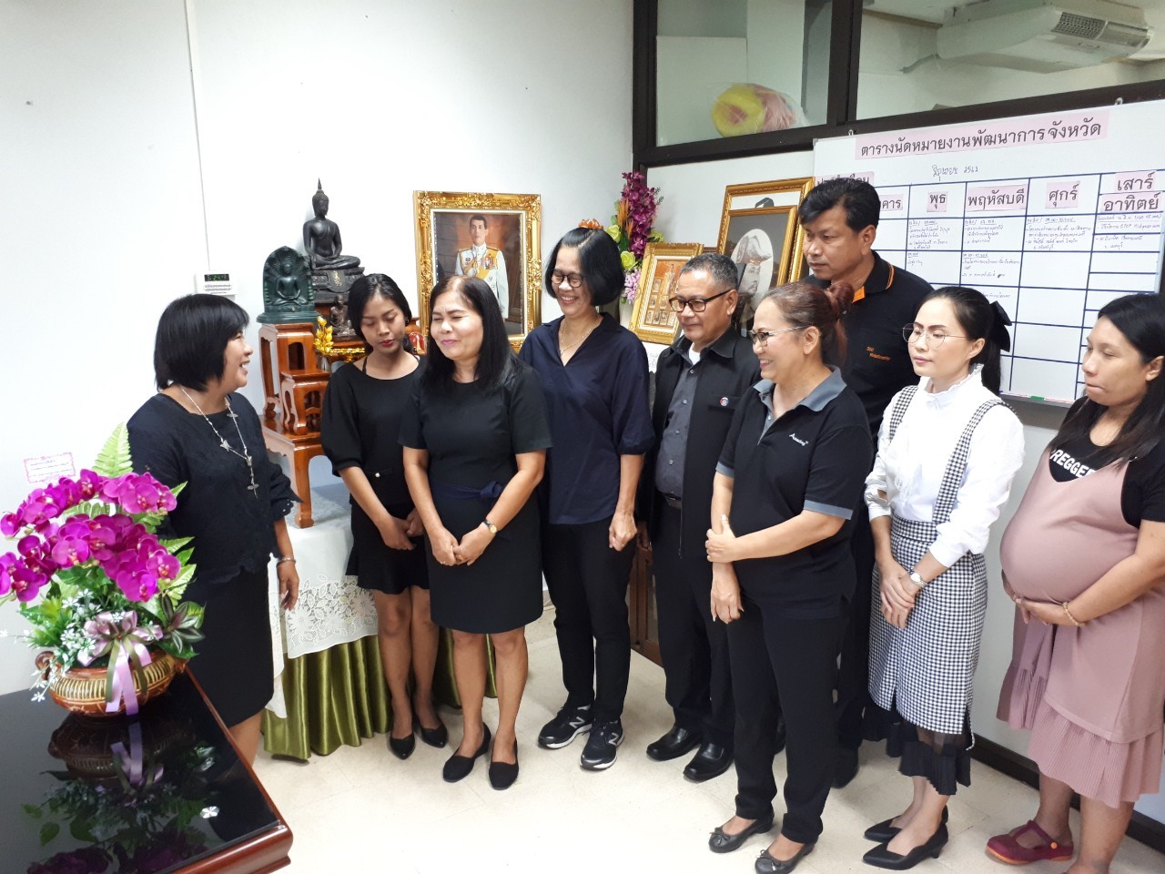 แสดงความยินดีกับพัฒนาการจังหวัดปราจีนบุรี  เข้าอบรมหลักสูตร นปส. รุ่นที่ 73 ประจำปีงบประมาณ พ.ศ. 2562