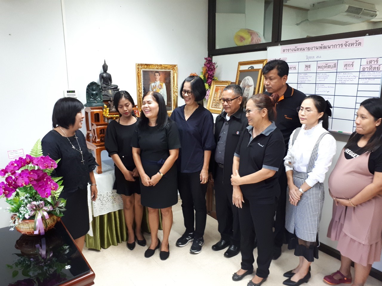 แสดงความยินดีกับพัฒนาการจังหวัดปราจีนบุรี  เข้าอบรมหลักสูตร นปส. รุ่นที่ 73 ประจำปีงบประมาณ พ.ศ. 2562