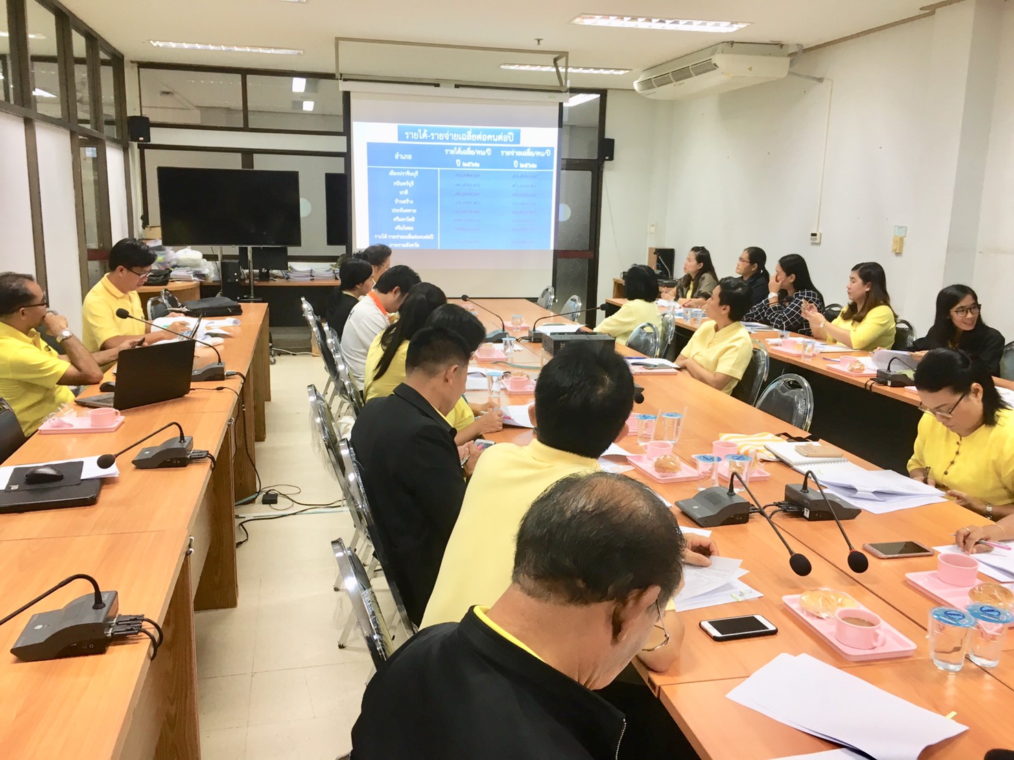 การประชุมคณะทำงานบริหารการจัดเก็บข้อมูลเพื่อการพัฒนาชุมชน ระดับจังหวัด ครั้งที่ 1/2562 เพื่อตรวจสอบความถูกต้องและรับรองข้อมูลเพื่อการพัฒนาชุมชน ประจำปี 2562