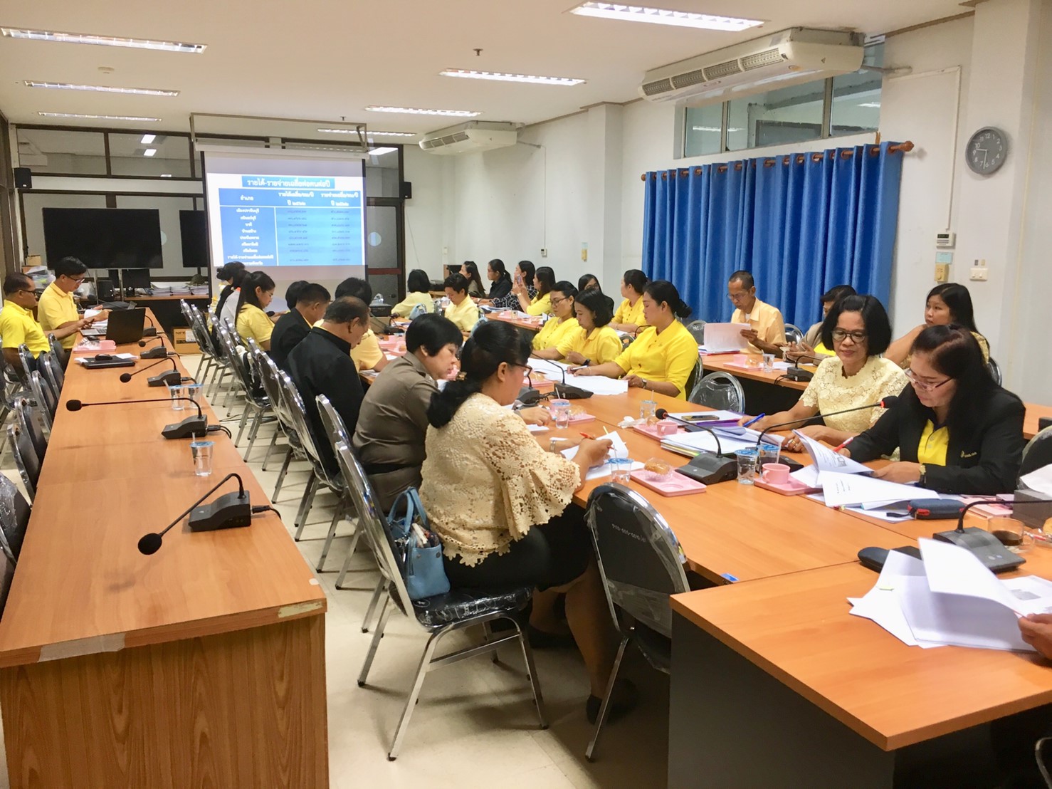 การประชุมคณะทำงานบริหารการจัดเก็บข้อมูลเพื่อการพัฒนาชุมชน ระดับจังหวัด ครั้งที่ 1/2562 เพื่อตรวจสอบความถูกต้องและรับรองข้อมูลเพื่อการพัฒนาชุมชน ประจำปี 2562