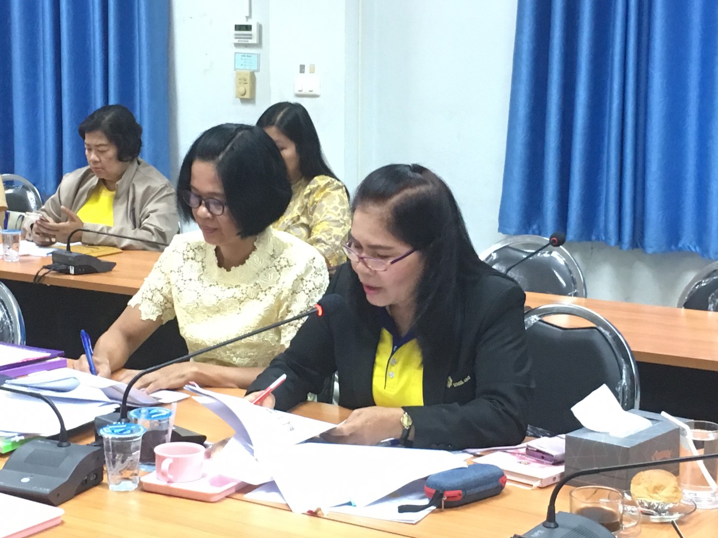การประชุมคณะทำงานบริหารการจัดเก็บข้อมูลเพื่อการพัฒนาชุมชน ระดับจังหวัด ครั้งที่ 1/2562 เพื่อตรวจสอบความถูกต้องและรับรองข้อมูลเพื่อการพัฒนาชุมชน ประจำปี 2562