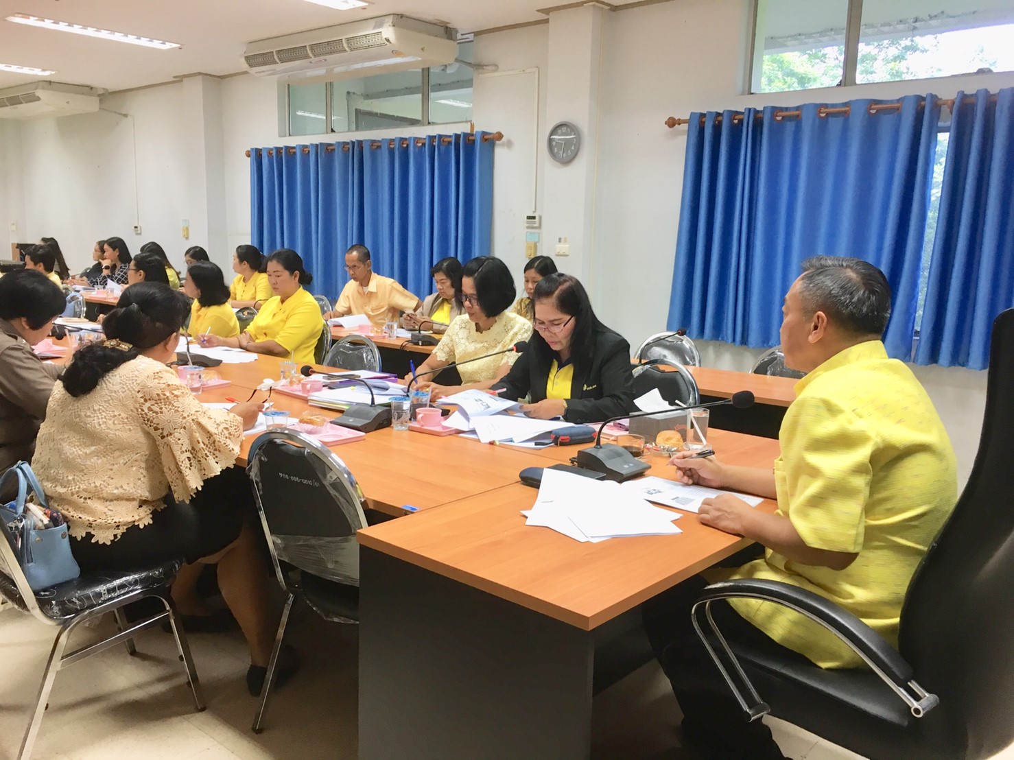 การประชุมคณะทำงานบริหารการจัดเก็บข้อมูลเพื่อการพัฒนาชุมชน ระดับจังหวัด ครั้งที่ 1/2562 เพื่อตรวจสอบความถูกต้องและรับรองข้อมูลเพื่อการพัฒนาชุมชน ประจำปี 2562