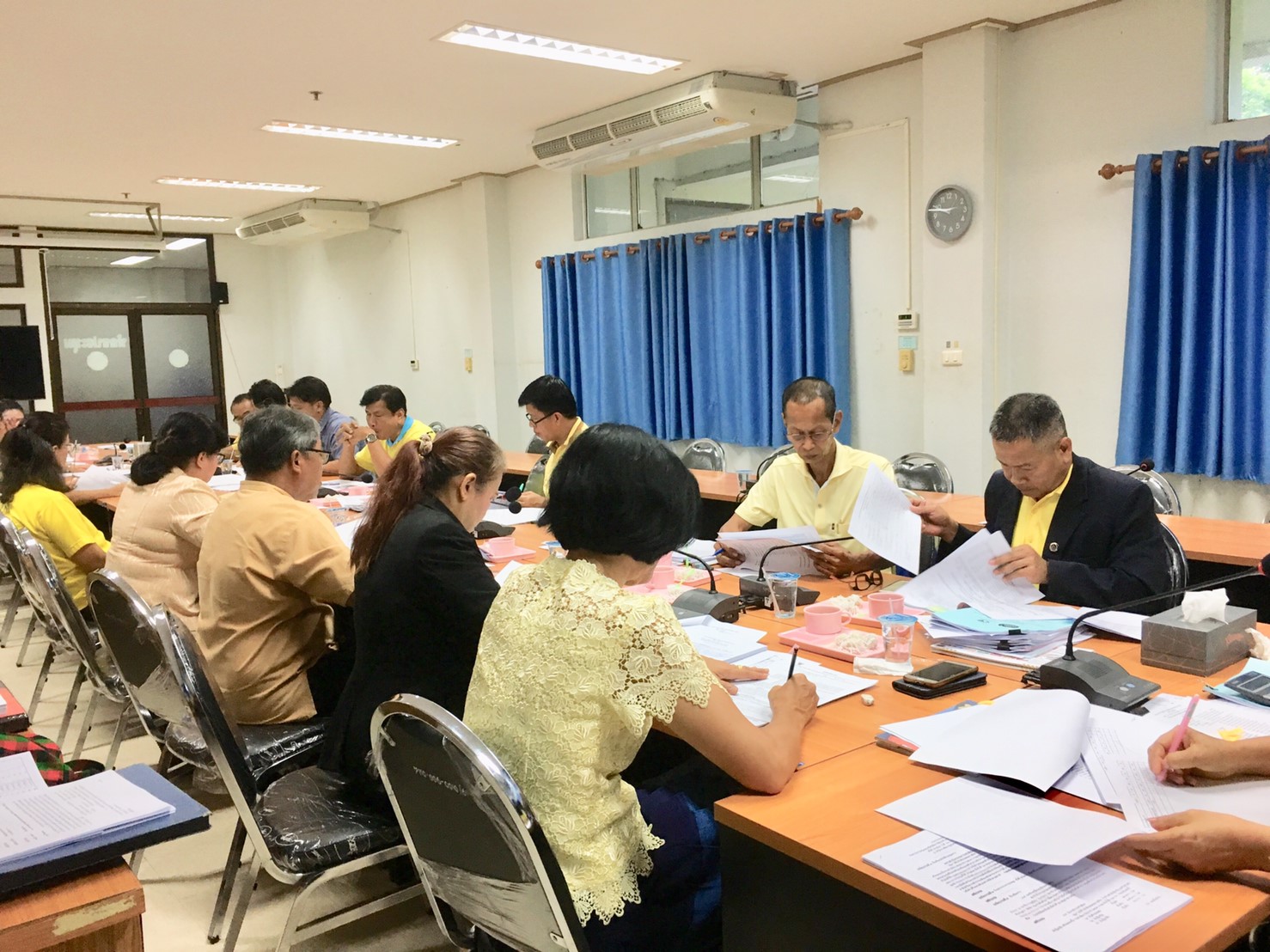 การประชุมผู้บริหารงานพัฒนาชุมชน (หัวหน้ากลุ่ม-ฝ่าย พัฒนาการอำเภอ นักวิชาการพัฒนาชุมชน สำนักงานพัฒนาชุมชนจังหวัดปราจีนบุรี) ครั้งที่ 6/2562