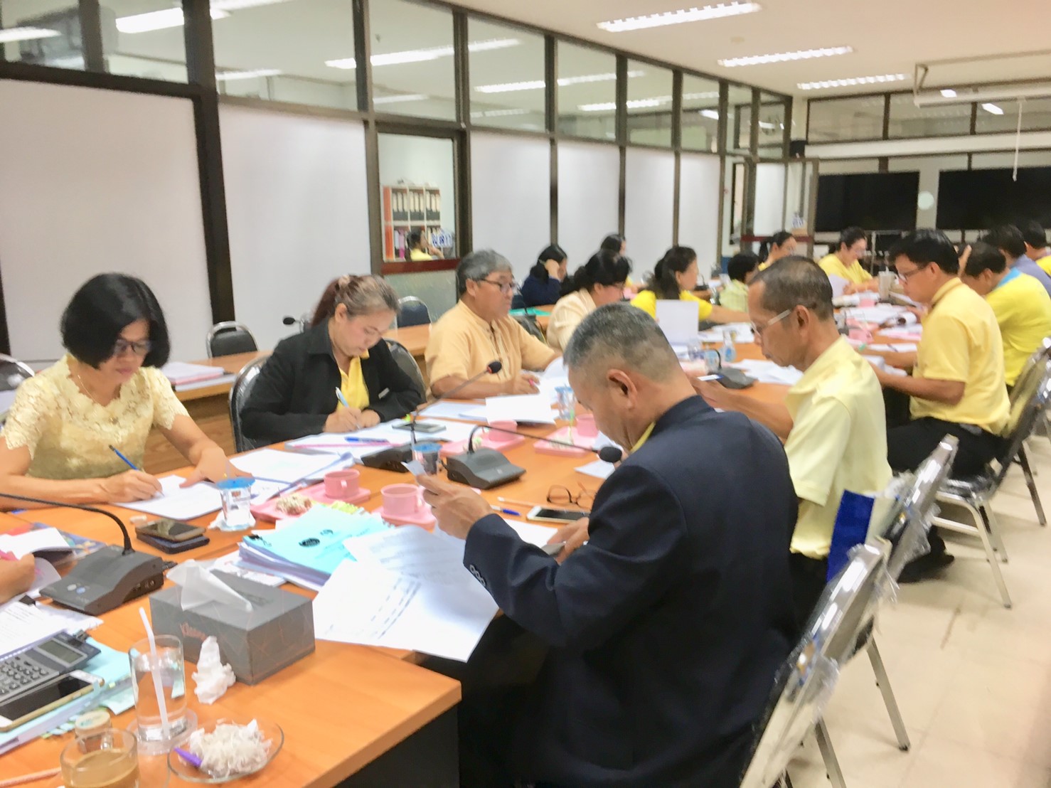 การประชุมผู้บริหารงานพัฒนาชุมชน (หัวหน้ากลุ่ม-ฝ่าย พัฒนาการอำเภอ นักวิชาการพัฒนาชุมชน สำนักงานพัฒนาชุมชนจังหวัดปราจีนบุรี) ครั้งที่ 6/2562