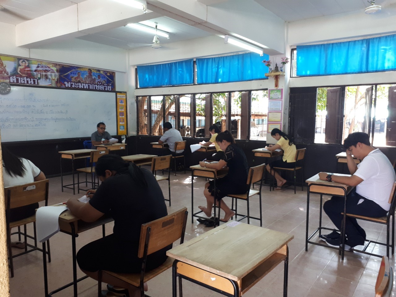 จังหวัดปราจีนบุรี สอบคัดเลือกอาสาพัฒนา (อสพ.) รุ่นที่ 71 ประจำปีงบประมาณ พ.ศ. 2563