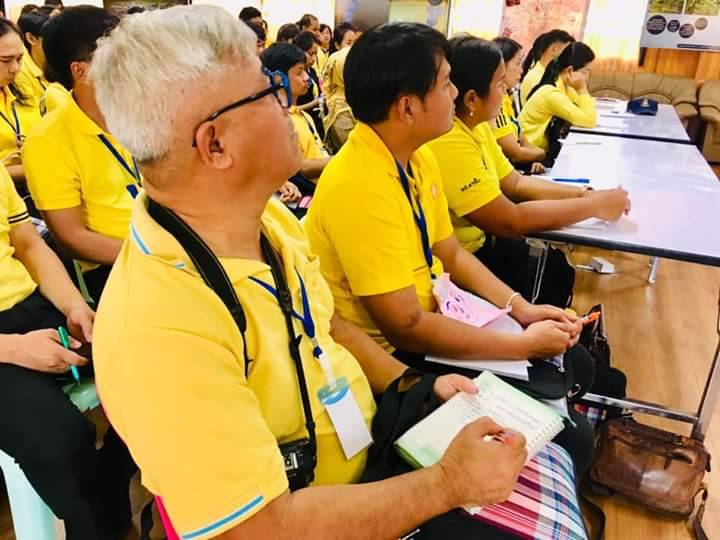 การฝึกอบรมก่อนปฏิบัติงานอาสาพัฒนา (อสพ.) รุ่นที่ 71/1 จำนวน 100 คน ซึ่งจัดขึ้นระหว่างวันที่ 18-24 กรกฎาคม 2562 ณ สถาบันการเงินชุมชน บ้านขอนขว้าง ตำบลดงขี้เหล็ก อำเภอเมืองปราจีนบุรี จังหวัดปราจีนบุรี