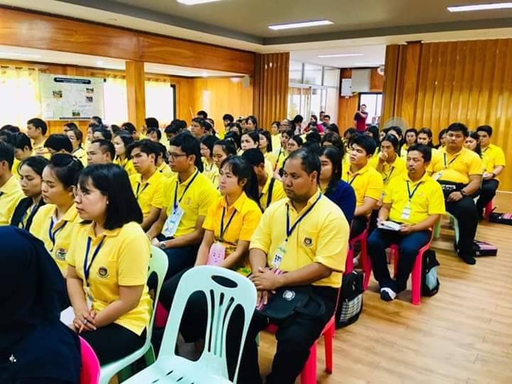 การฝึกอบรมก่อนปฏิบัติงานอาสาพัฒนา (อสพ.) รุ่นที่ 71/1 จำนวน 100 คน ซึ่งจัดขึ้นระหว่างวันที่ 18-24 กรกฎาคม 2562 ณ สถาบันการเงินชุมชน บ้านขอนขว้าง ตำบลดงขี้เหล็ก อำเภอเมืองปราจีนบุรี จังหวัดปราจีนบุรี