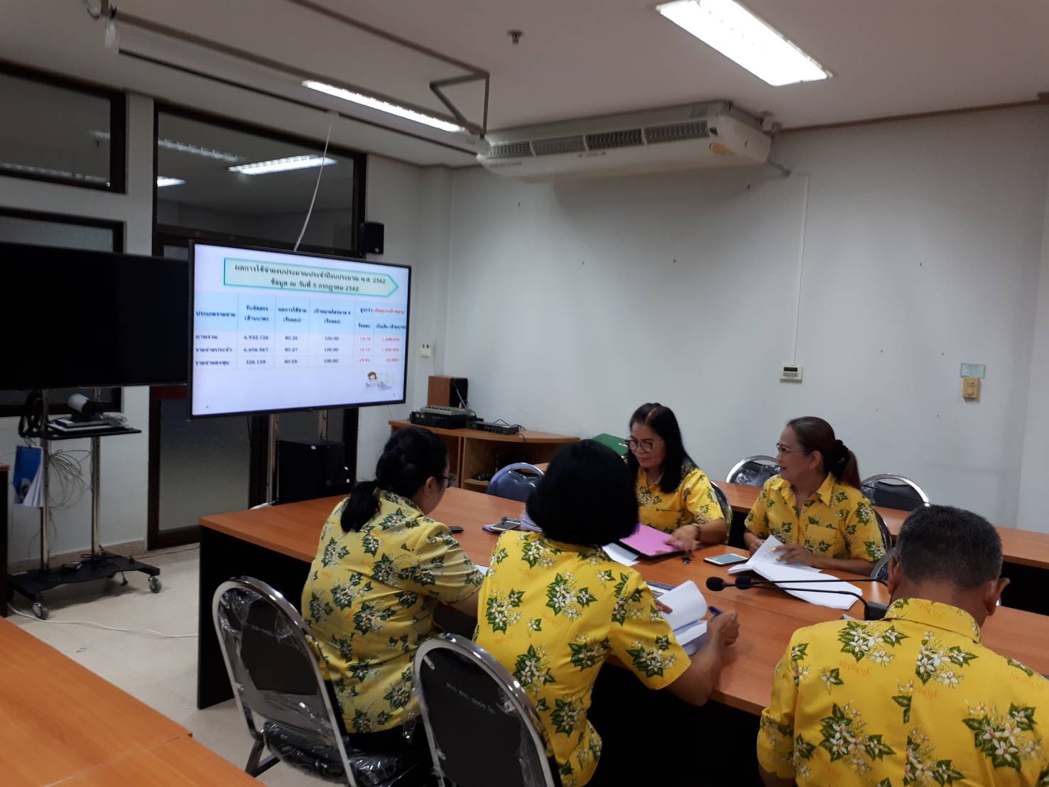 การประชุมกรมการพัฒนาชุมชน ครั้งที่ 7/2562 ณ ห้องประชุม 5001 ชั้น 5 กรมการพัฒนาชุมชน ผ่านระบบทีวี พช.