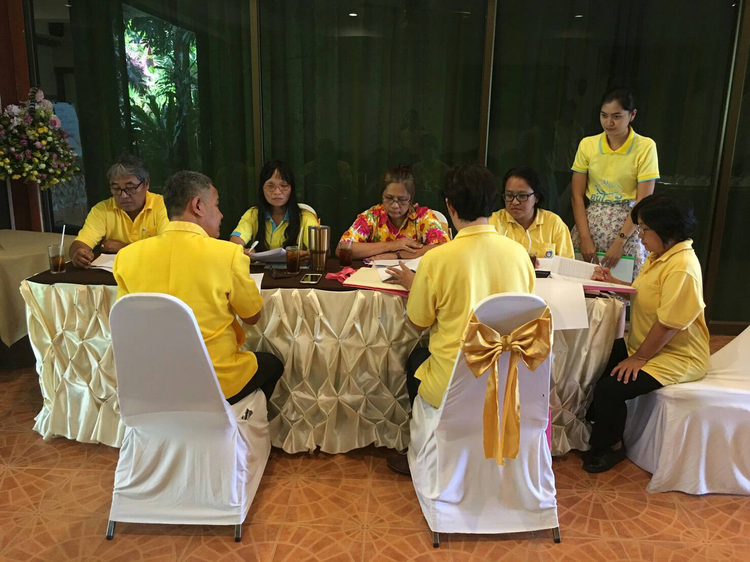 โครงการประชุมเชิงปฏิบัติการเพิ่มประสิทธิภาพกลุ่มอาชีพกองทุนพัฒนาบทบาทสตรี