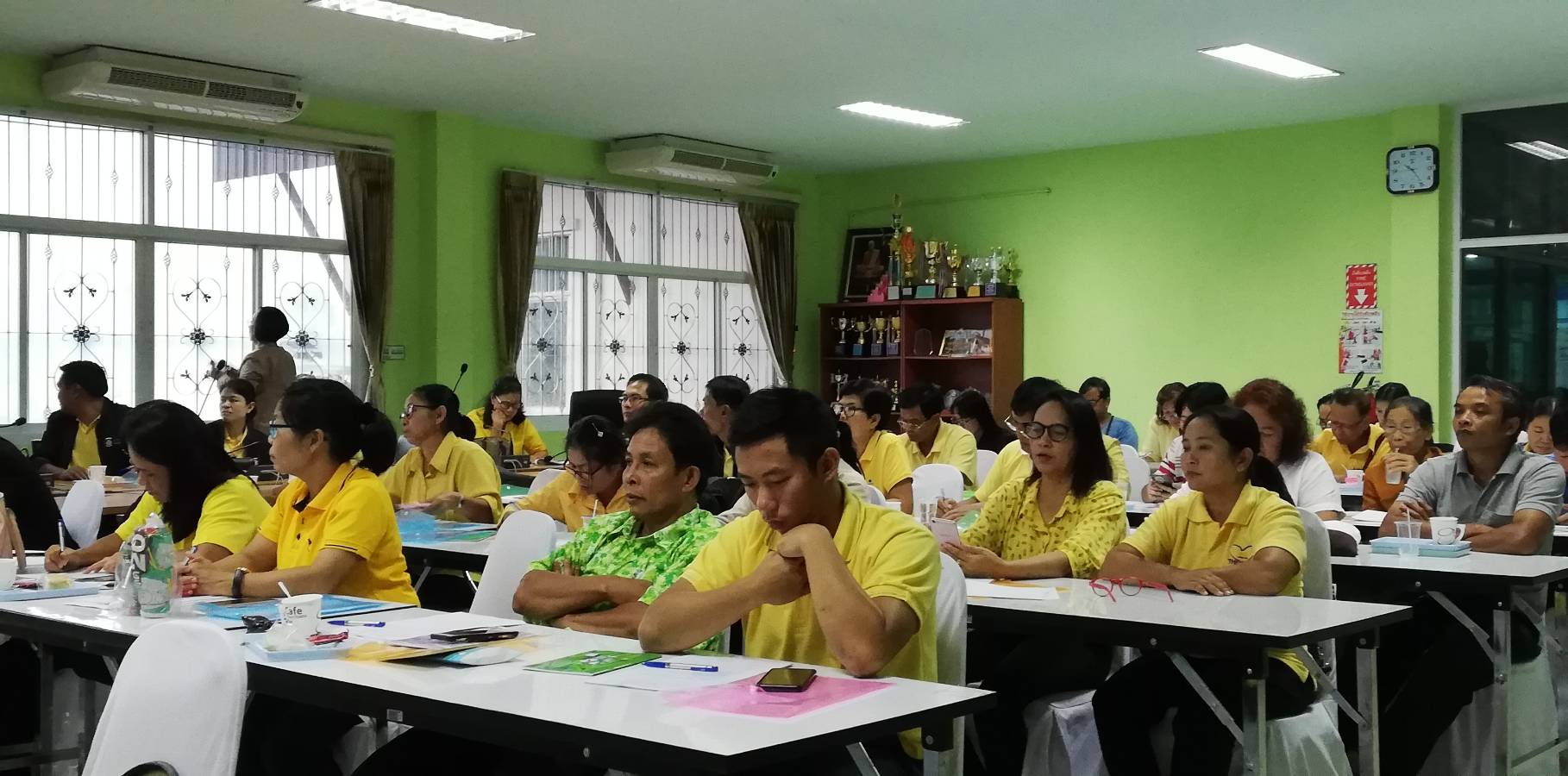 การประชุมเชิงปฏิบัติการทบทวนการพัฒนาเศรษฐกิจฐานรากและประชารัฐจังหวัดปราจีนบุรี