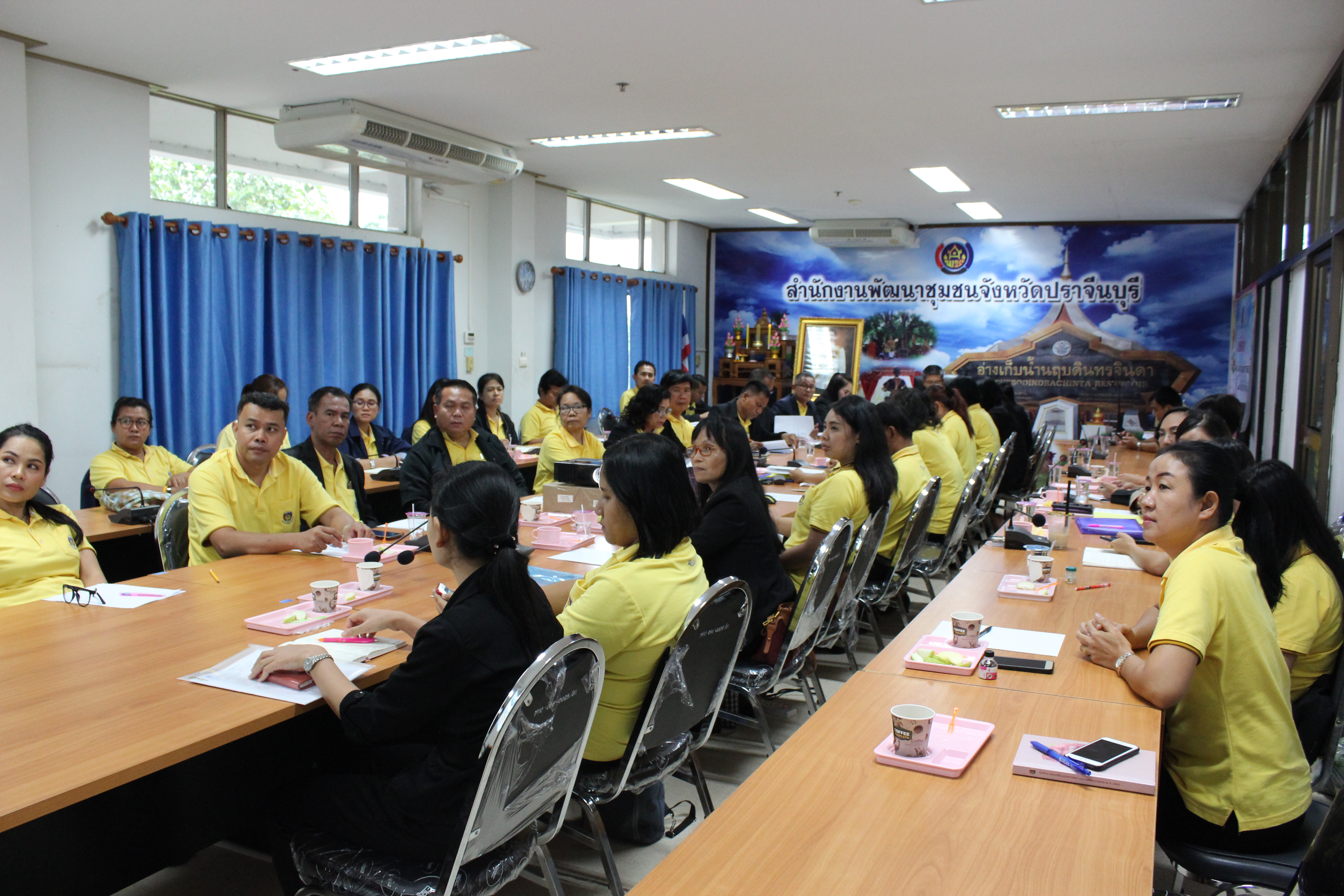 การประเมินผลการดำเนินงานโครงการพัฒนาชุมชนใสสะอาด ประจำปีงบประมาณ พ.ศ. ๒๕๖๒