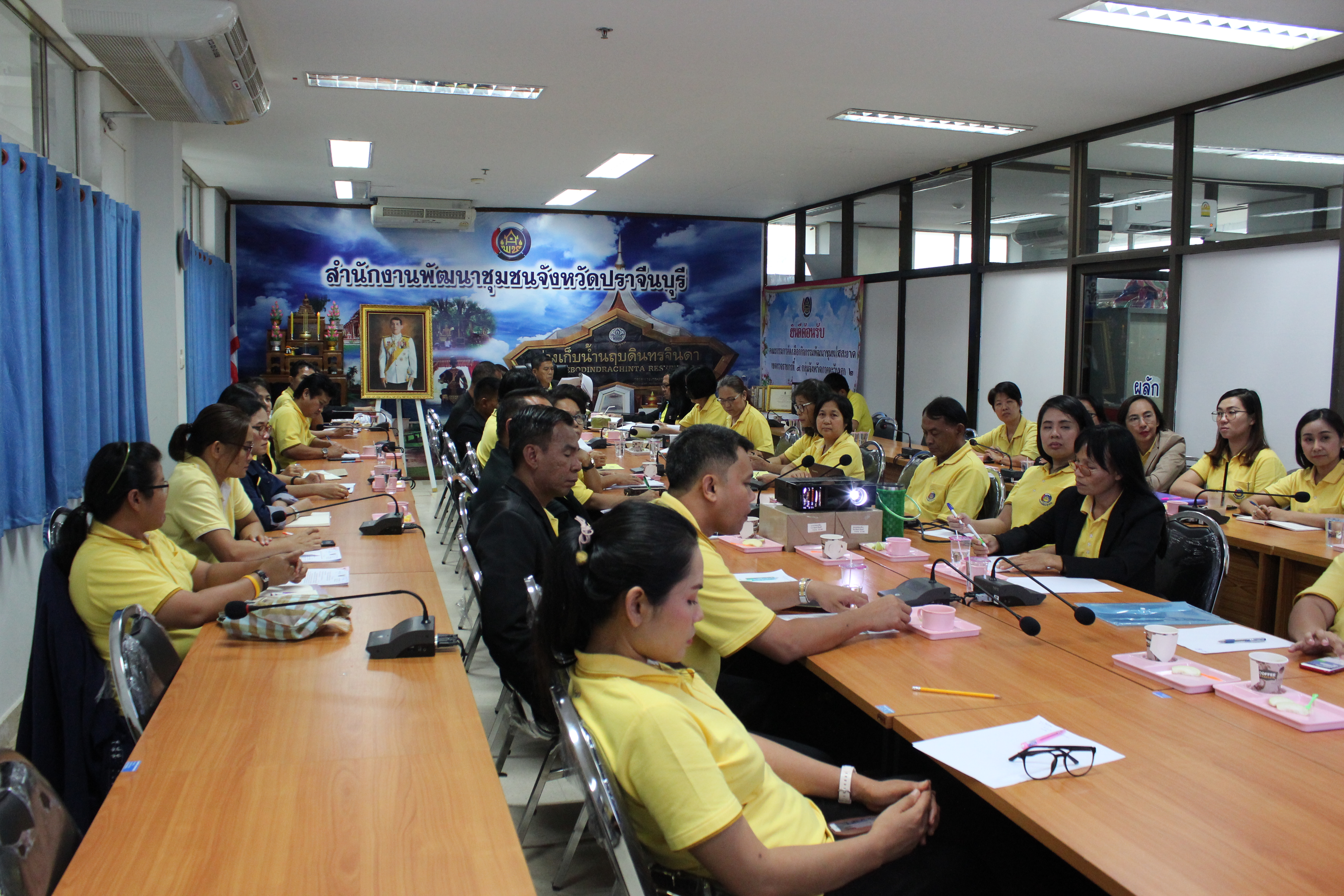การประเมินผลการดำเนินงานโครงการพัฒนาชุมชนใสสะอาด ประจำปีงบประมาณ พ.ศ. ๒๕๖๒