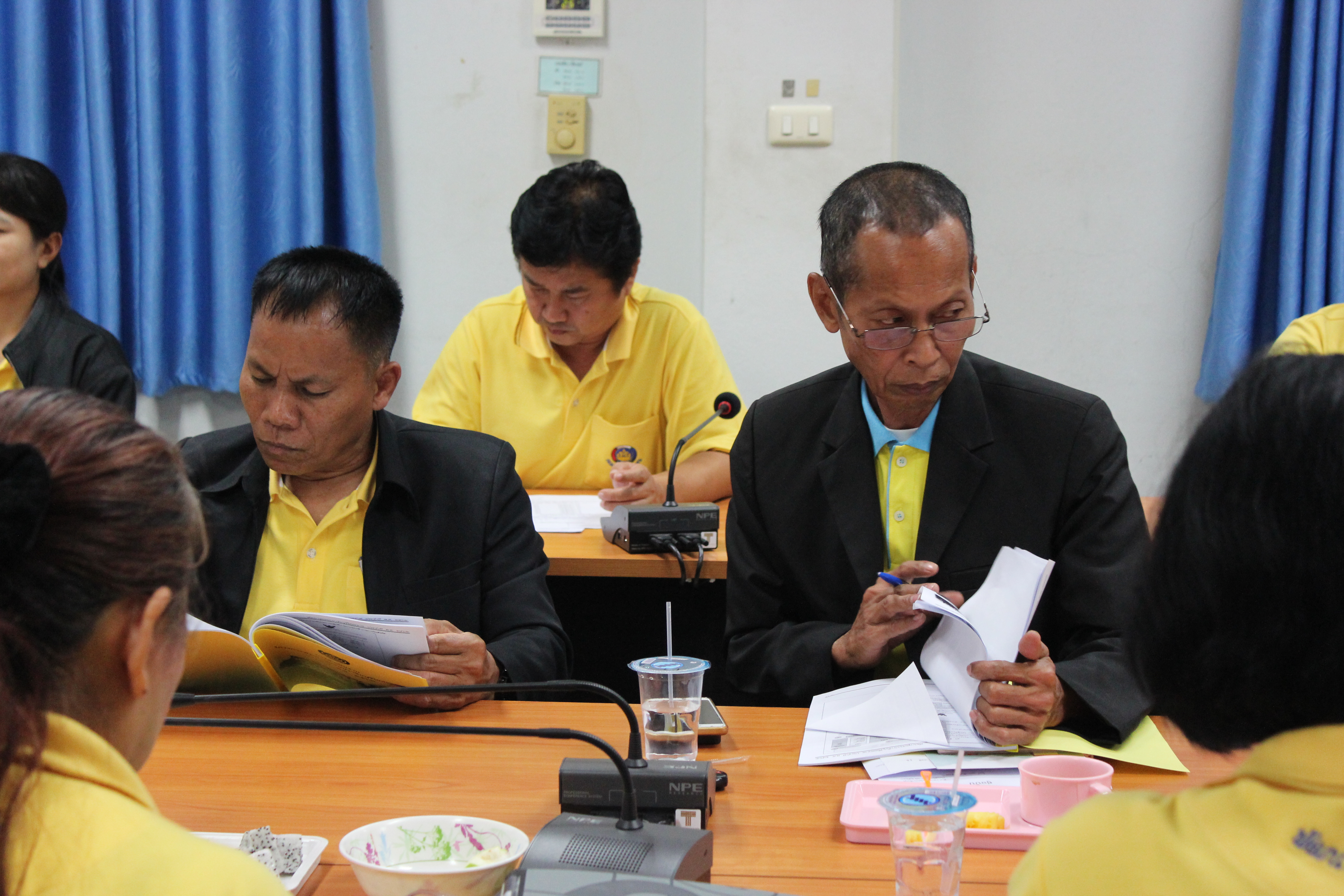 การประเมินผลการดำเนินงานโครงการพัฒนาชุมชนใสสะอาด ประจำปีงบประมาณ พ.ศ. ๒๕๖๒