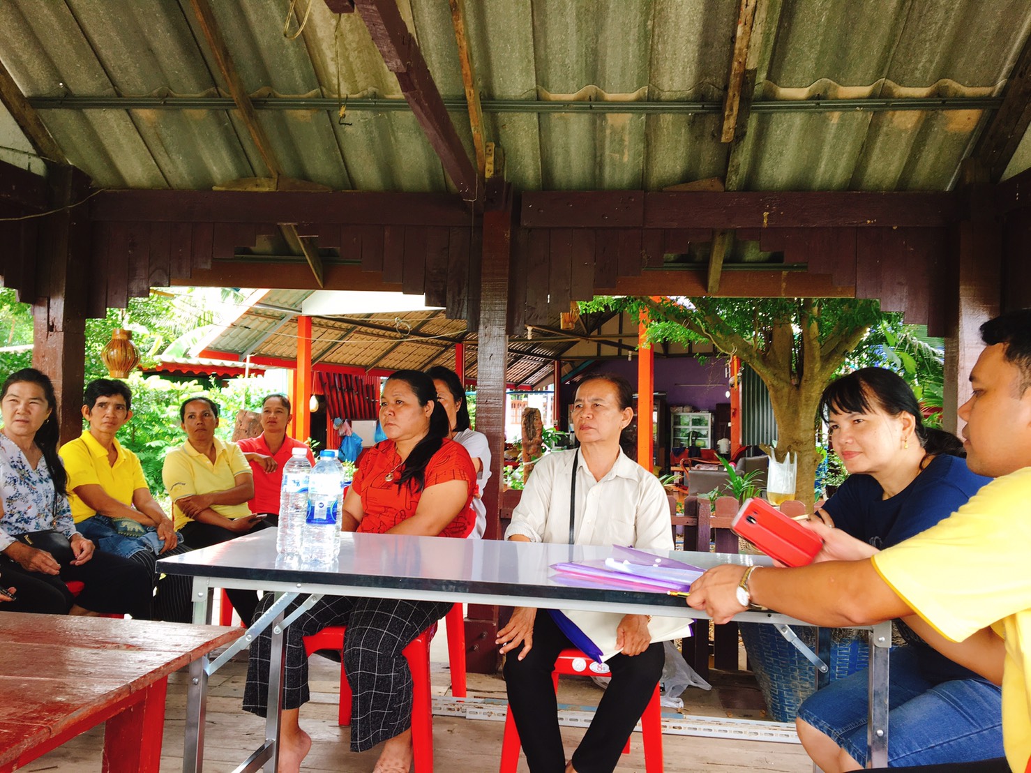 การติดตามการดำเนินงานโครงการชุมชนท่องเที่ยว OTOP นวัตวิถี จังหวัดปราจีนบุรี