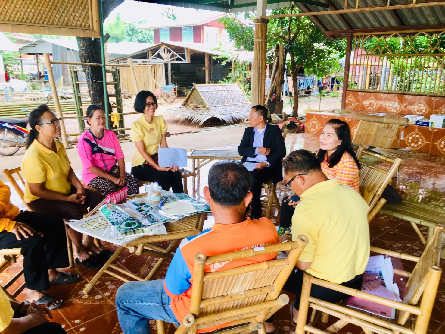 การติดตามการดำเนินงานโครงการชุมชนท่องเที่ยว OTOP นวัตวิถี จังหวัดปราจีนบุรี