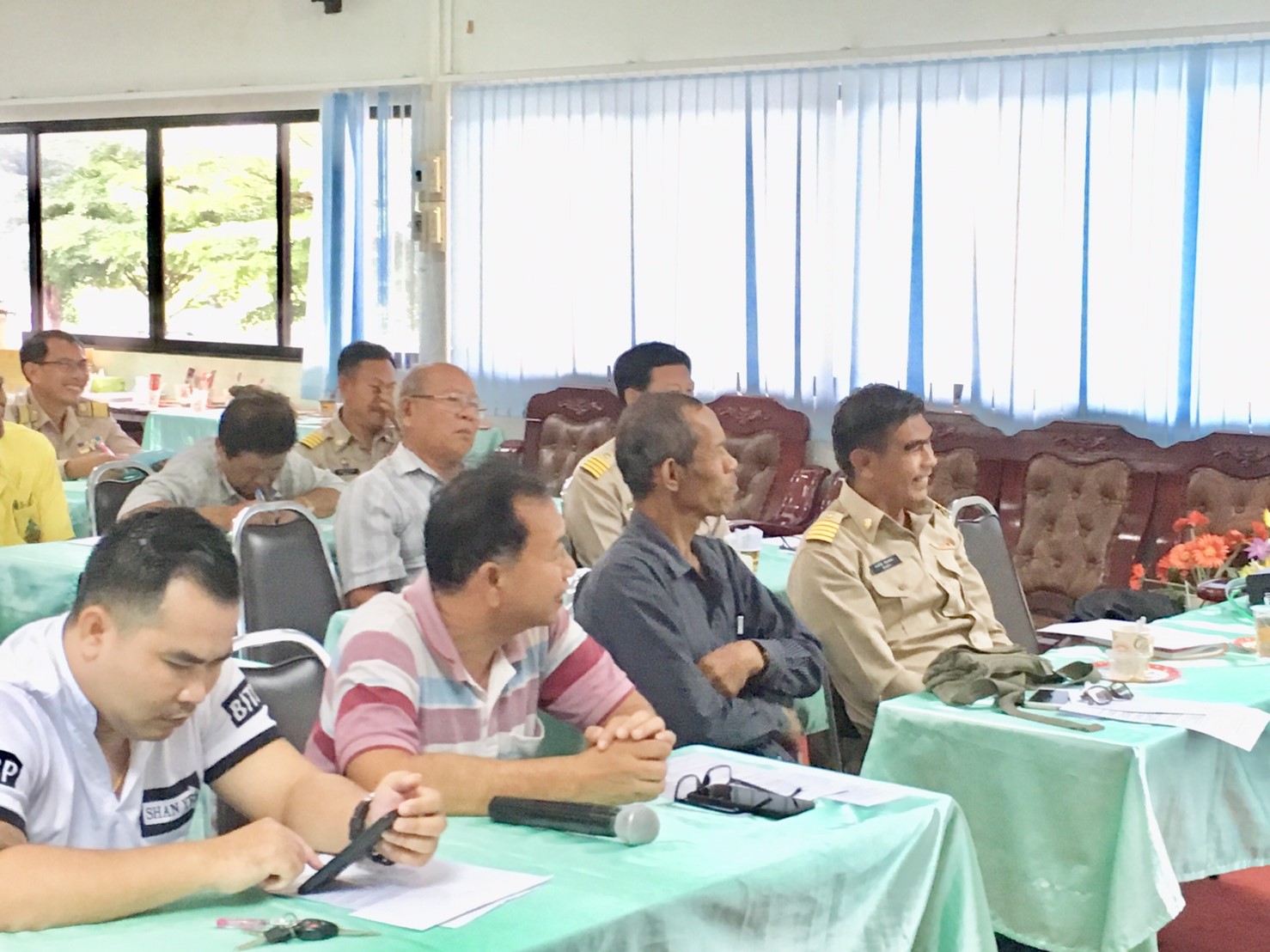 ประชุมเตรียมความพร้อมการประกวดหมู่บ้านสารสนเทศชุมชนดีเด่นเพื่อพัฒนาคุณภาพชีวิต ประจำปีงบประมาณ พ.ศ. ๒๕๖๒ : บ้านมาบเหียง หมู่ที่ ๑๐ ตำบลหนองโพรง อำเภอศรีมหาโพธิ และสารสนเทศตำบลต้นแบบเพื่อพัฒนาคุณภาพชีวิต : ตำบลหนองโพรง อำเภอศรีมหาโพธิ