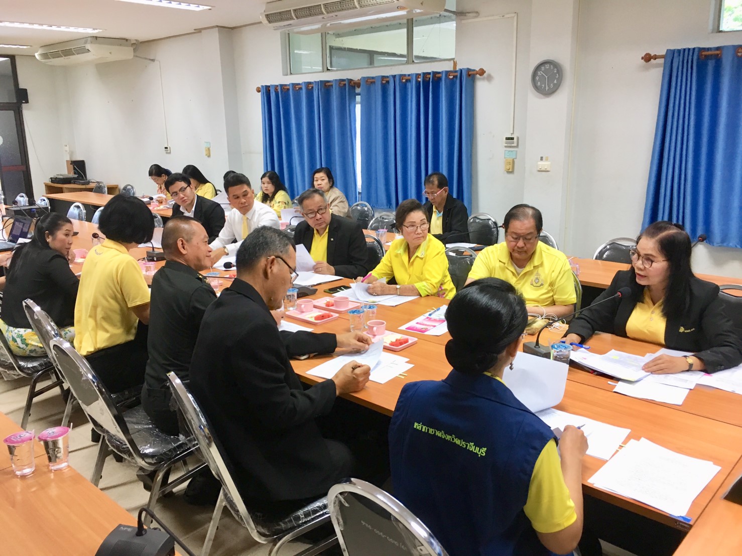 การประชุมคณะกรรมการบริหารกองทุนพัฒนาเด็กชนบท ในพระราชูปถัมภ์สมเด็จพระเทพรัตนราชสุดาฯ สยามบรมราชกุมารี จังหวัดปราจีนบุรี ครั้งที่ ๒/๒๕๖๒