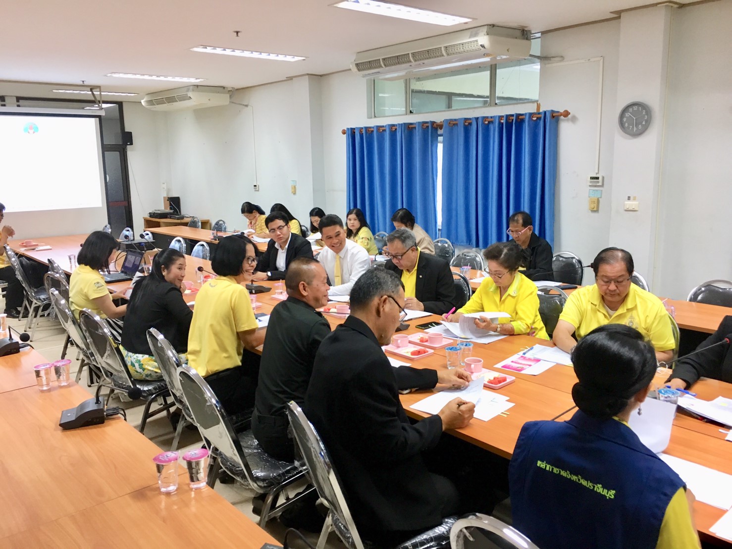 การประชุมคณะกรรมการบริหารกองทุนพัฒนาเด็กชนบท ในพระราชูปถัมภ์สมเด็จพระเทพรัตนราชสุดาฯ สยามบรมราชกุมารี จังหวัดปราจีนบุรี ครั้งที่ ๒/๒๕๖๒