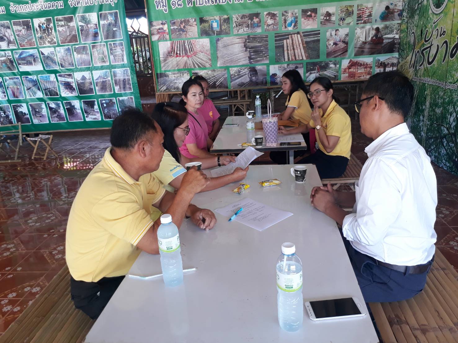 การติดตามผลการดำเนินงานโครงการชุมชนท่องเที่ยว OTOP นวัตวิถีจังหวัดปราจีนบุรี