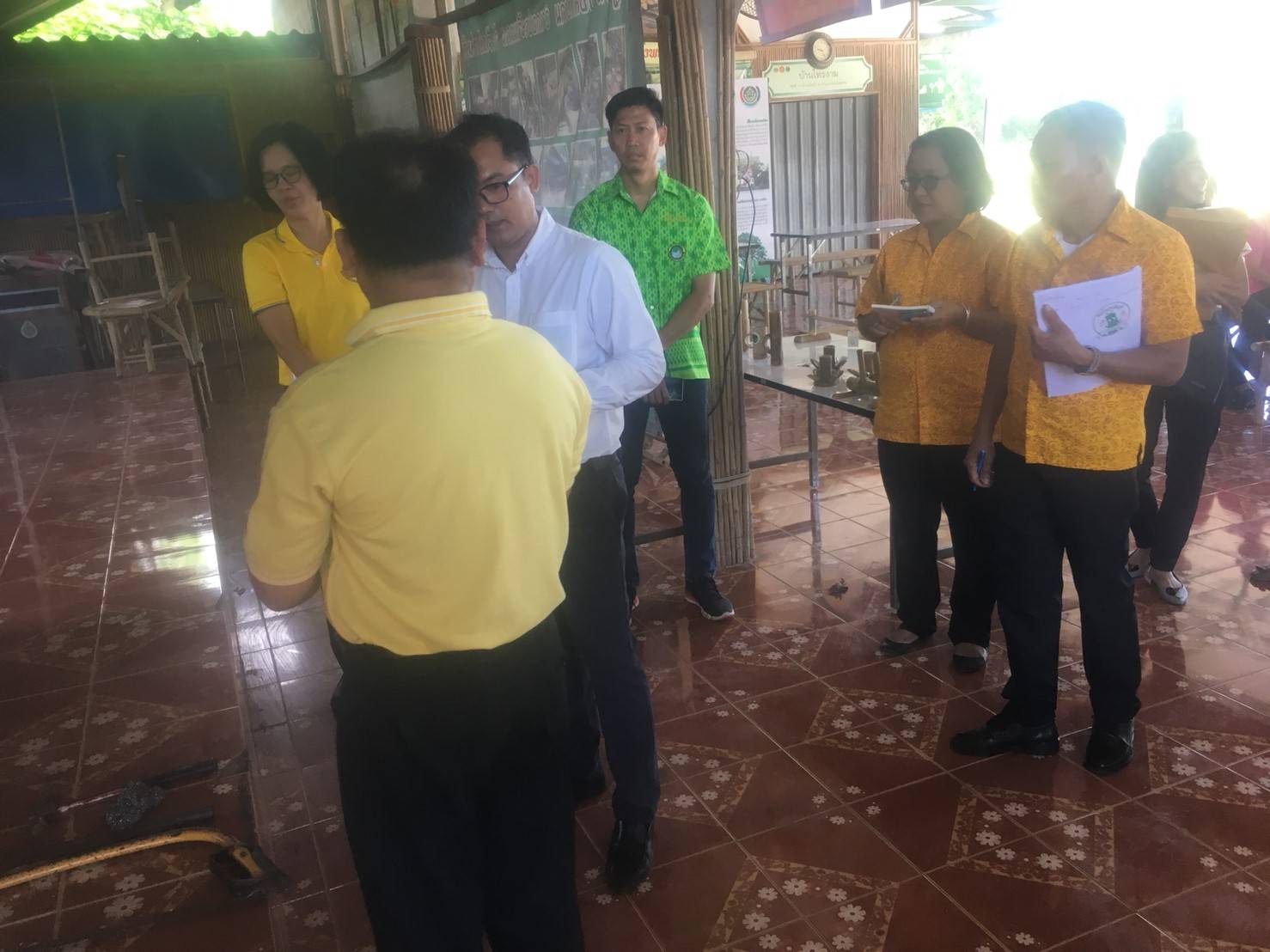 การติดตามผลการดำเนินงานโครงการชุมชนท่องเที่ยว OTOP นวัตวิถีจังหวัดปราจีนบุรี