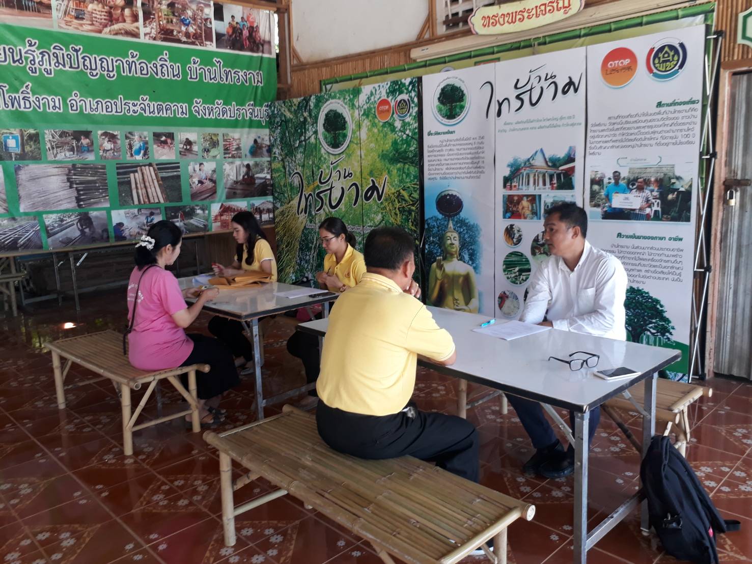 การติดตามผลการดำเนินงานโครงการชุมชนท่องเที่ยว OTOP นวัตวิถีจังหวัดปราจีนบุรี