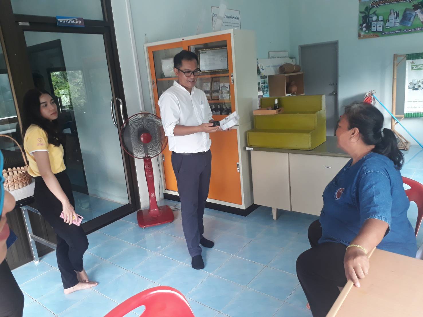 การติดตามผลการดำเนินงานโครงการชุมชนท่องเที่ยว OTOP นวัตวิถีจังหวัดปราจีนบุรี