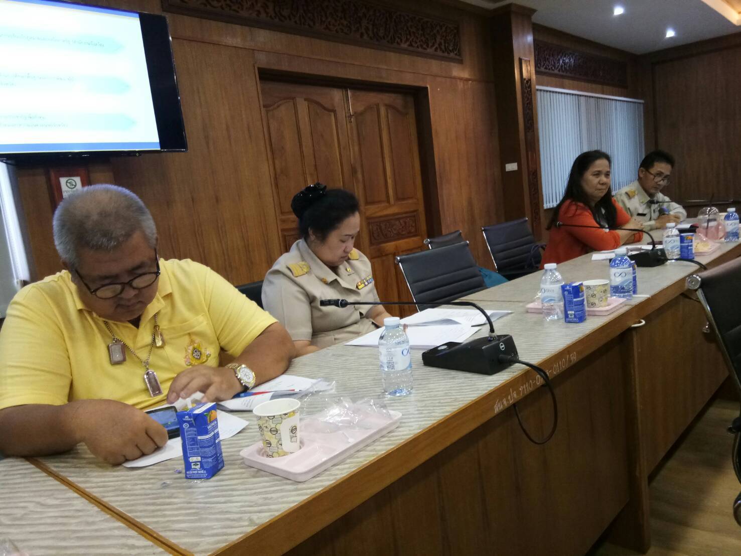 การประชุมคณะกรรมการประสานและขับเคลื่อนนโยบายสานพลังประชารัฐ (คสป.) ครั้งที่ 2/2562 ณ ห้องประชุม 401 (สระมรกต) ชั้น 4 ศาลากลางจังหวัดปราจีนบุรี