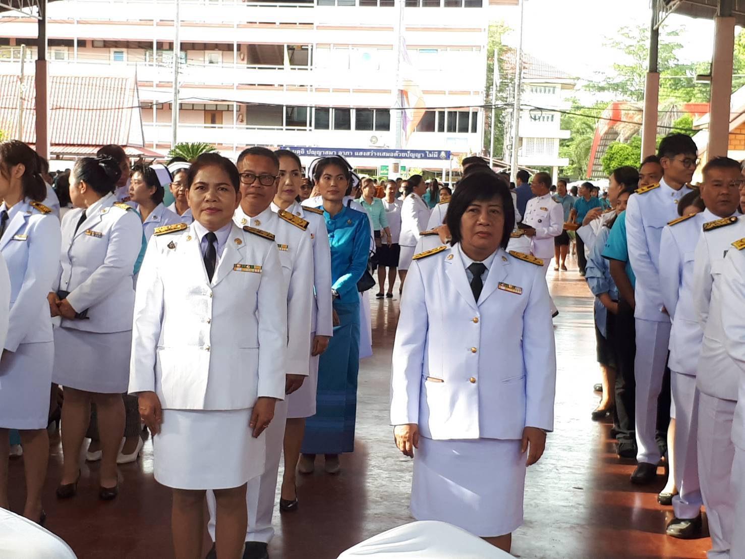 พิธีทำบุญตักบาตรถวายเป็นพระราชกุศล และพิธีลงนามถวายพระพรชัยมงคลดนื่องในโอกาสวันเฉลิมพระชนมพรรษาสมเด็จพระนางเจ้าสิริกิติ์ พระบรมราชินีนาถ พระบรมราชชนนีพันปีหลวง ประจำปีพุทธศักราช 2562