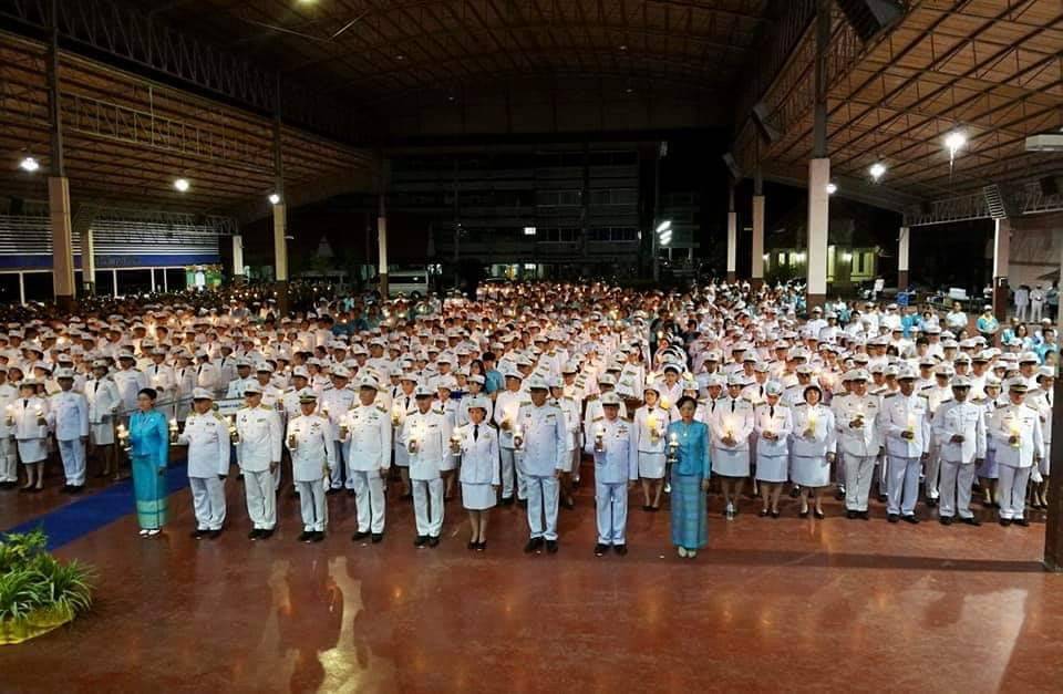 พิธีถวายเครื่องราชสักการะและพิธีจุดเทียนถวายพระพรชัยมงคล เนื่องในโอกาสวันเฉลิมพระชนมพรรษาสมเด็จพระนางเจ้าสิริกิติ์ พระบรมราชินีนาถ พระบรมราชชนนีพันปีหลวง ประจำปี 2562