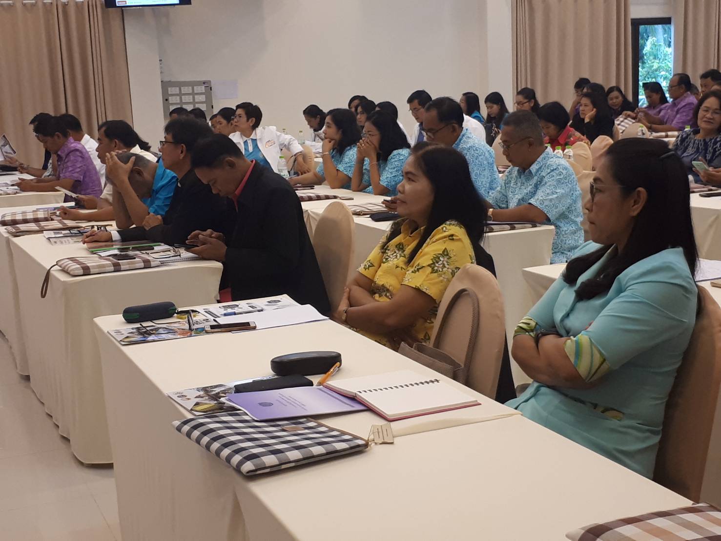 การประชุมเชิงปฏิบัติการตรวจติดตามผลการดำเนินงานของหน่วยรับตรวจ รายไตรมาส   ครั้งที่ 2/2562