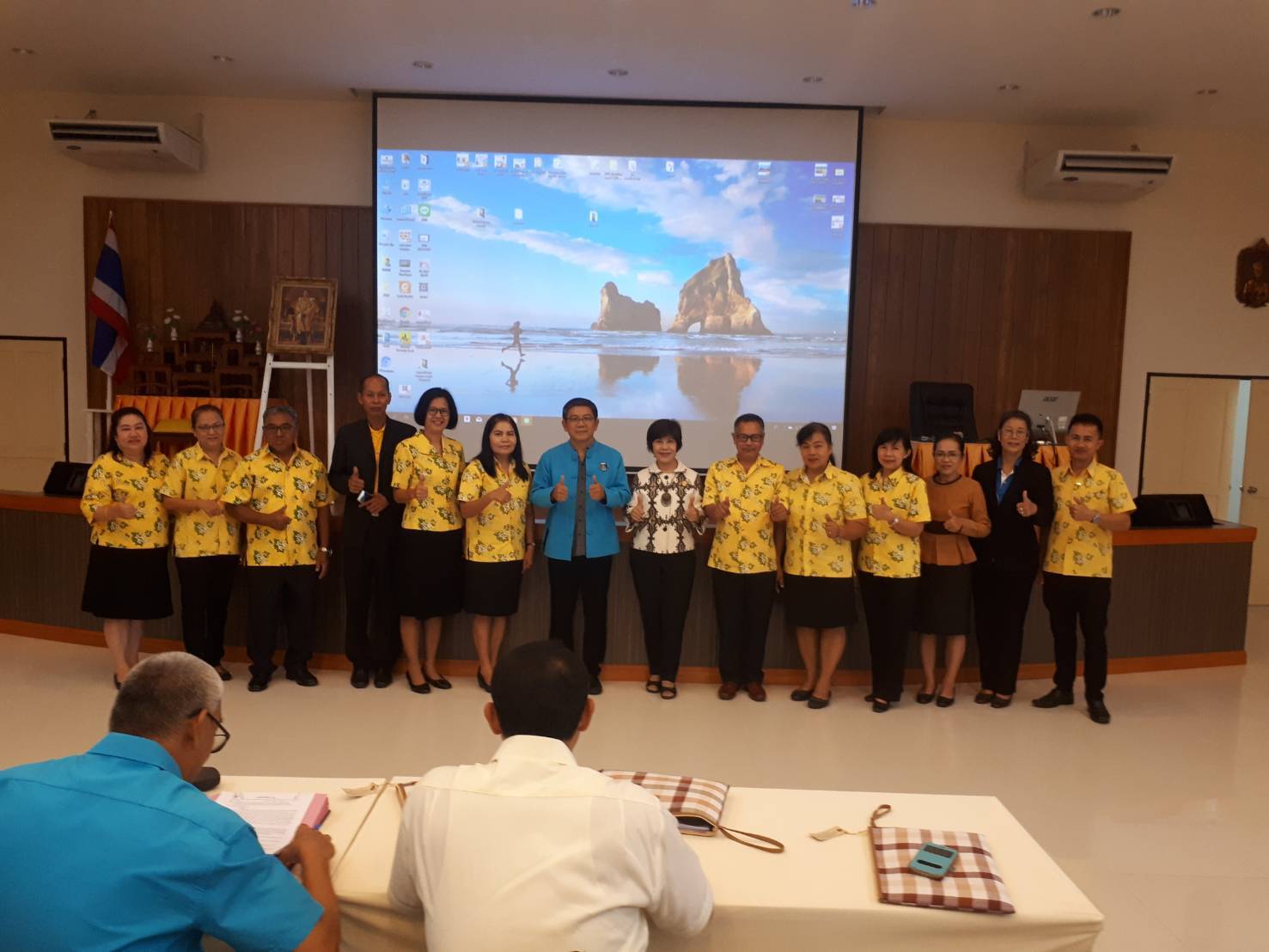 การประชุมเชิงปฏิบัติการตรวจติดตามผลการดำเนินงานของหน่วยรับตรวจ รายไตรมาส   ครั้งที่ 2/2562