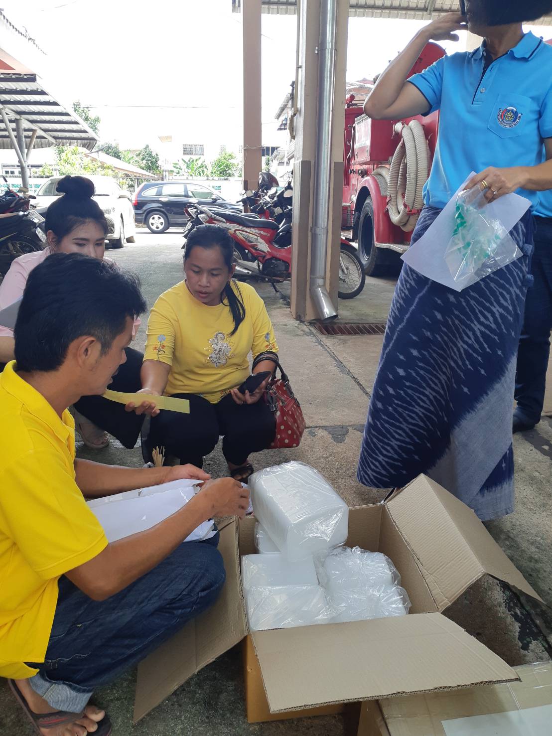 โครงการพัฒนาและขยายช่องทางการตลาดผู้ผลิต ผู้ประกอบการ OTOP จังหวัดปราจีนบุรี กิจกรรมที่ 1 การพัฒนาผลิตภัณฑ์เพื่อสร้างนวัตกรรม