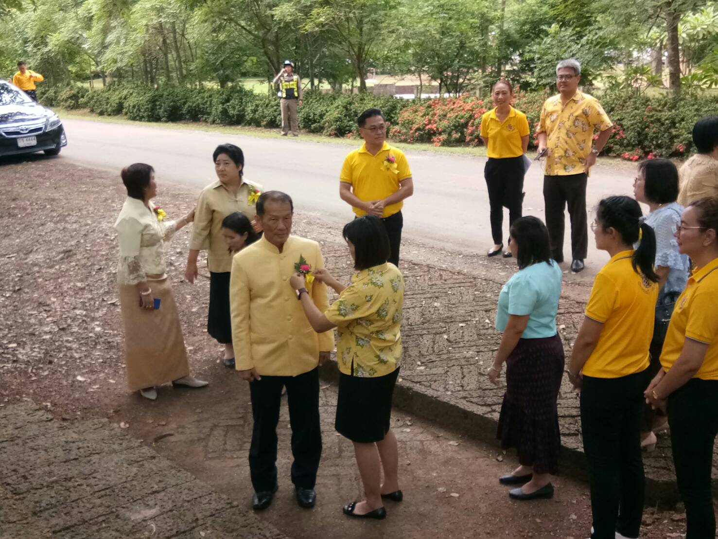 พิธีเปิดกิจกรรมอนุรักษ์กำแพงเมือง-คูเมือง ณ กำแพงเมือง-คูเมืองศรีมโหสถ ตำบลโคกปีบ อำเภอศรีมโหสถ จังหวัดปราจีนบุรี