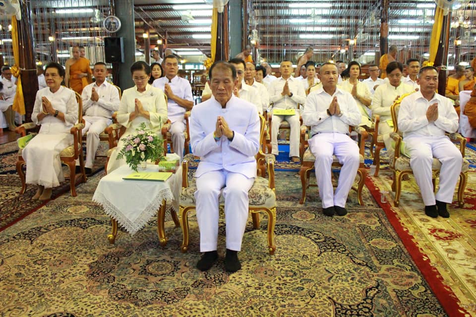 พิธีเจริญพระพุทธมนต์ถวายพระพรชัยมงคลแด่สมเด็จพระนางเจ้าสิริกิติ์ พระบรมราชินีนาถ พระบรมราชชนนีพันปีหลวง    พระบาทสมเด็จพระวชิรเกล้าเจ้าอยู่หัว และสมเด็จพระนางเจ้าพระบรมราชินี
