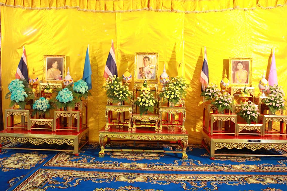 พิธีเจริญพระพุทธมนต์ถวายพระพรชัยมงคลแด่สมเด็จพระนางเจ้าสิริกิติ์ พระบรมราชินีนาถ พระบรมราชชนนีพันปีหลวง    พระบาทสมเด็จพระวชิรเกล้าเจ้าอยู่หัว และสมเด็จพระนางเจ้าพระบรมราชินี
