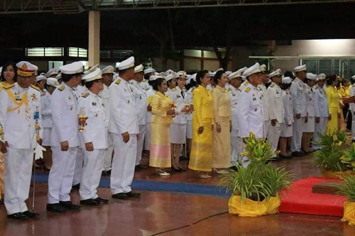 พิธีถวายเครื่องราชสักการะและจุดเทียนถวายพระพรชัยมงคล  เนื่องในโอกาสวันเฉลิมพระชนมพรรษาพระบาทสมเด็จพระเจ้าอยู่หัว