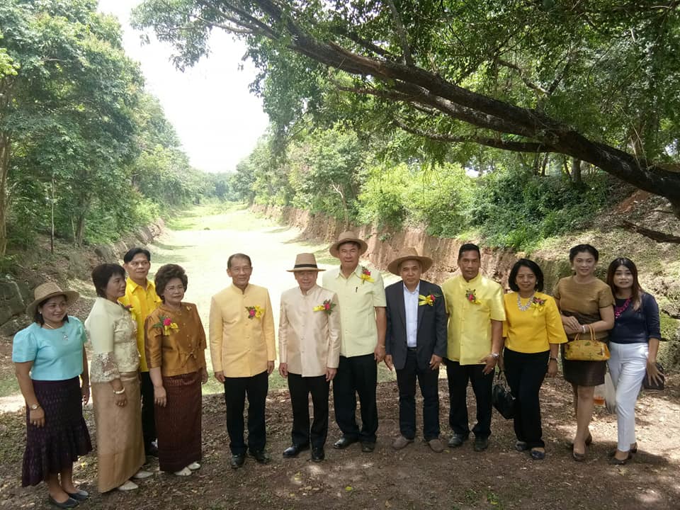 พิธีเปิดกิจกรรมอนุรักษ์กำแพงเมือง-คูเมือง ณ กำแพงเมือง-คูเมืองศรีมโหสถ ตำบลโคกปีบ อำเภอศรีมโหสถ จังหวัดปราจีนบุรี